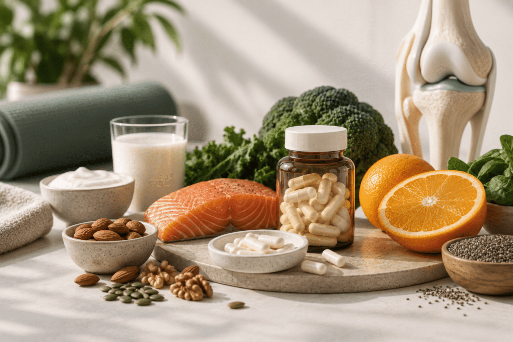 Alimentos y suplementos para articulaciones