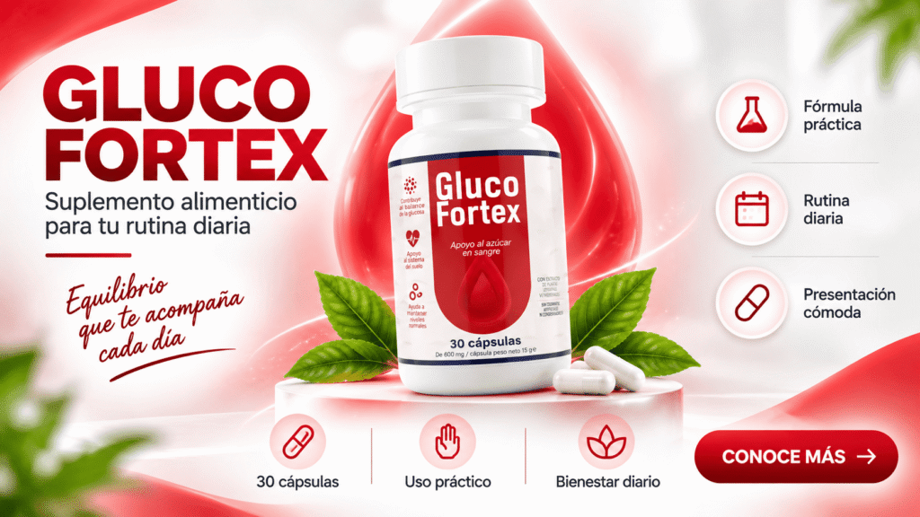Gluco Fortex cuidado diario