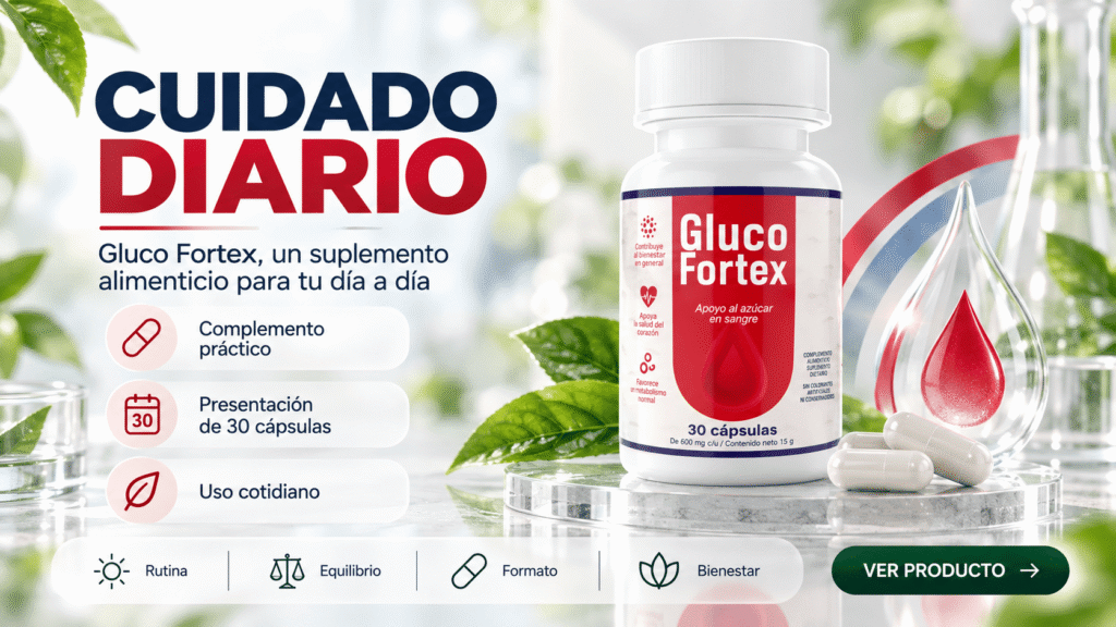 Gluco Fortex 30 cápsulas
